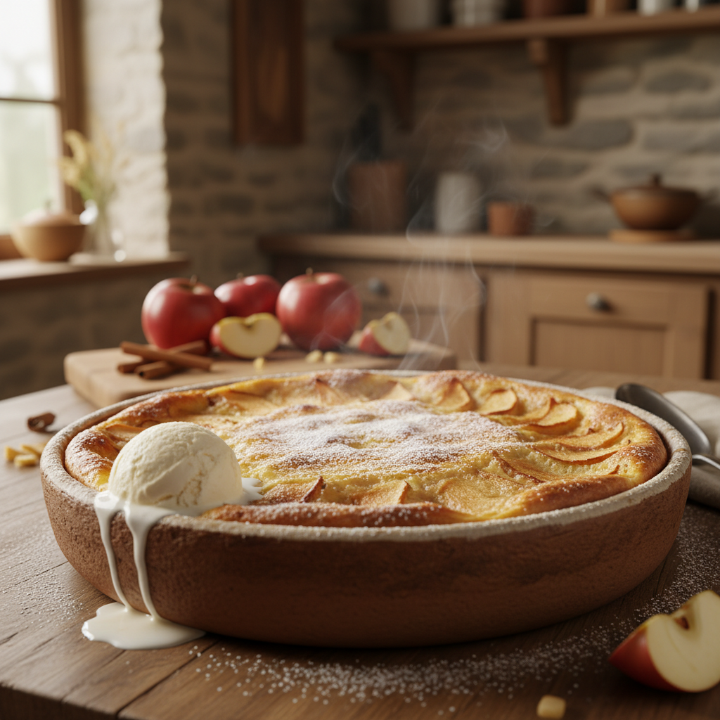 Recette clafoutis pomme : le dessert français facile qui réunit toute la famille