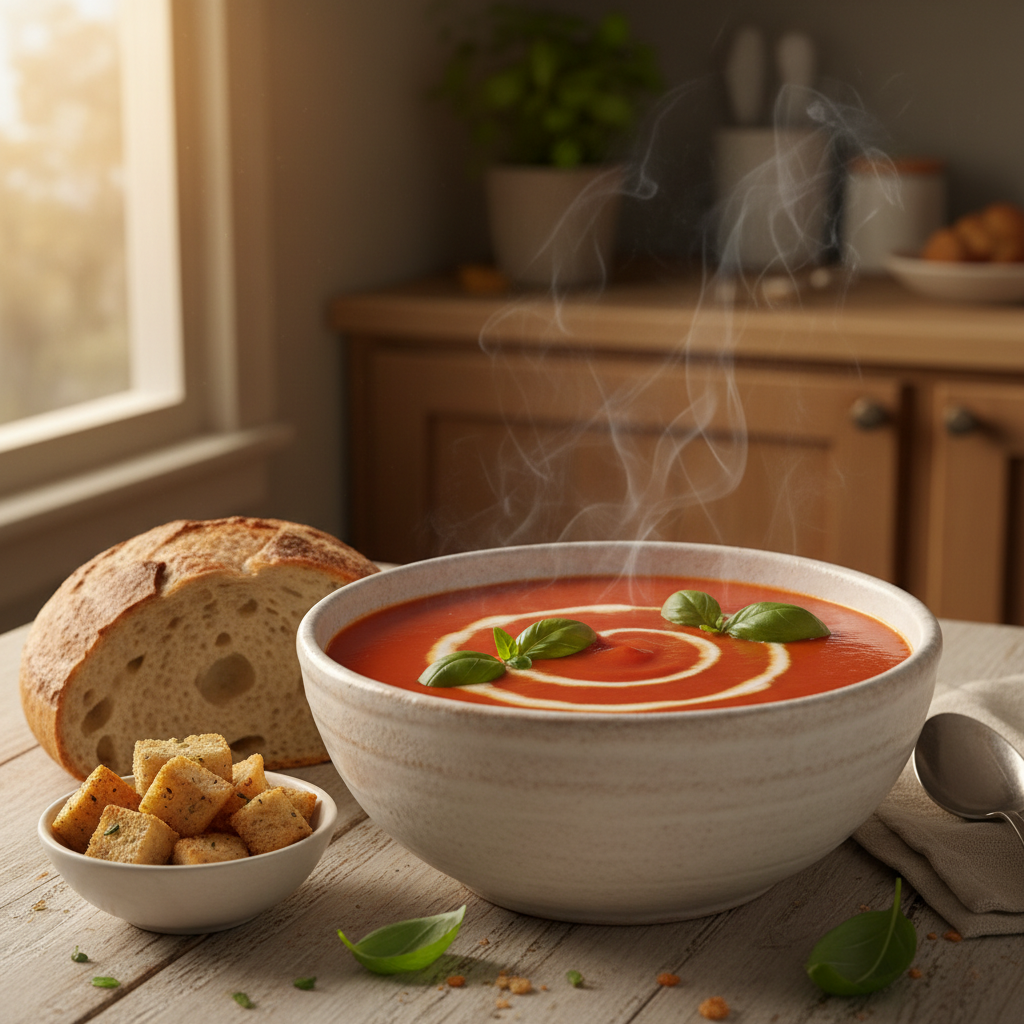 Recette soupe tomate maison : guide complet pour un velouté parfait en 30 minutes