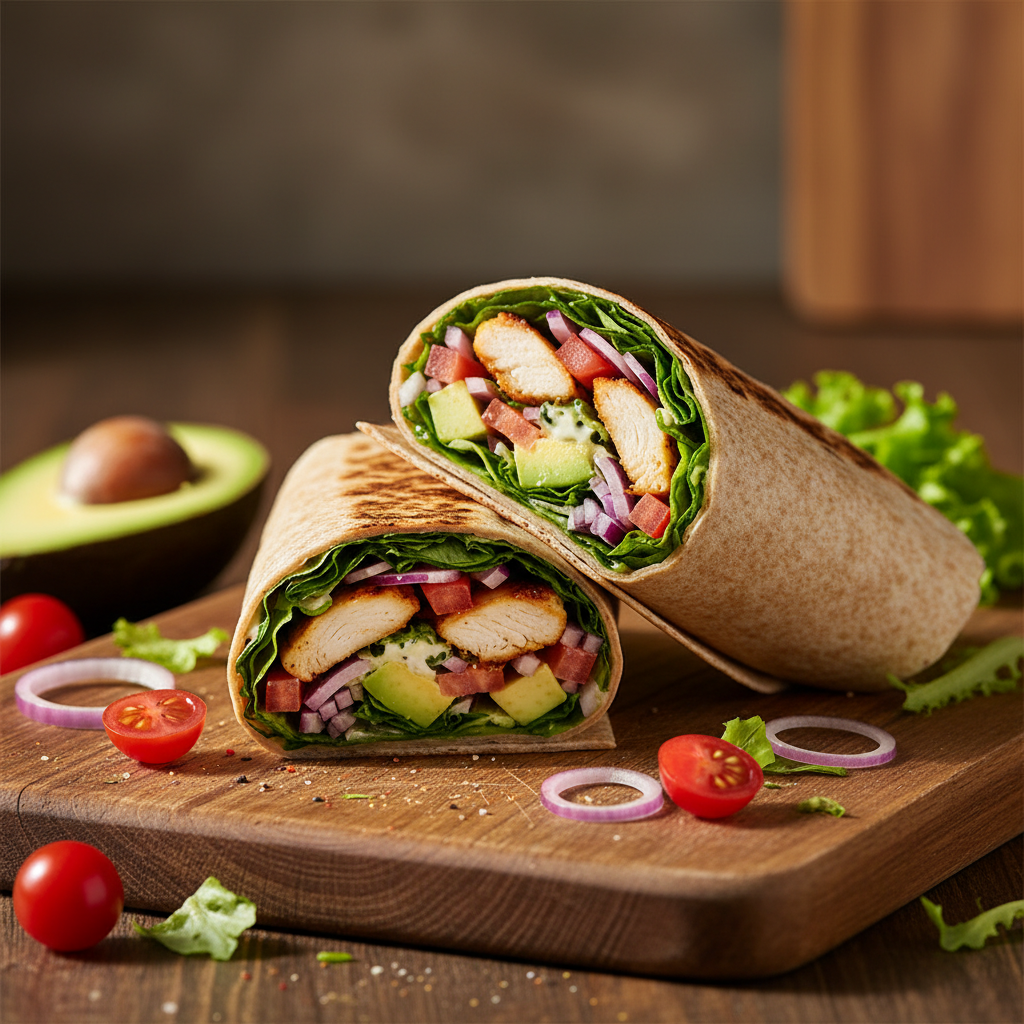 Recette wrap poulet maison : guide complet pour des wraps savoureux et faciles