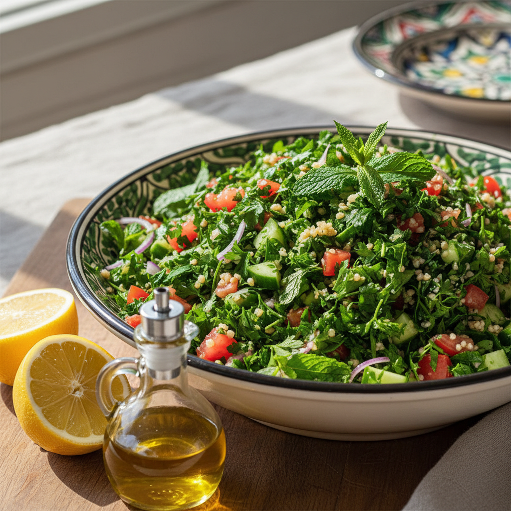 Recette taboulé oriental authentique : tous les secrets pour le réussir comme au Liban