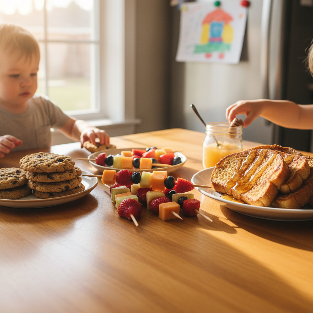 Recette goûter enfant : 5 idées maison saines et faciles à préparer