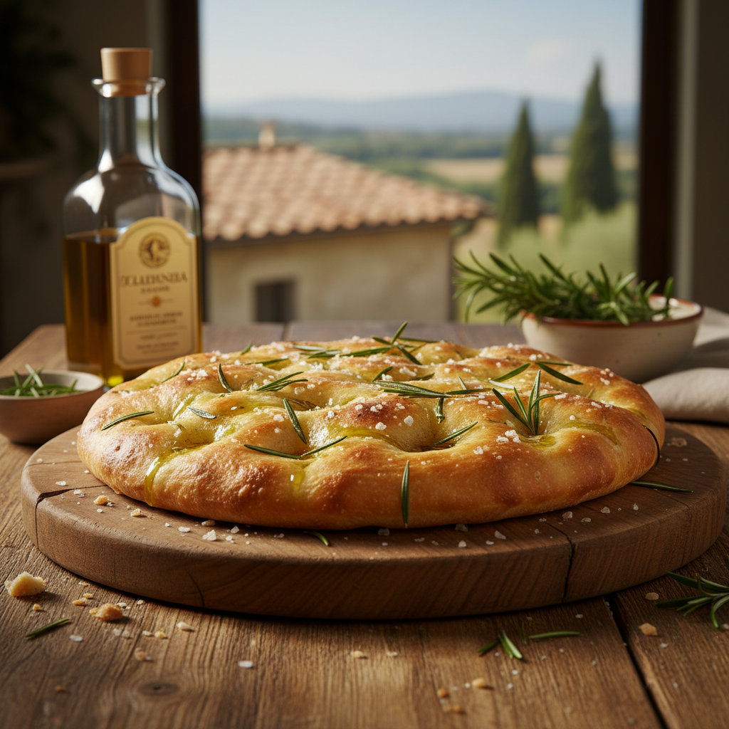 Recette focaccia romarin : le pain italien moelleux qui sent bon la Méditerranée