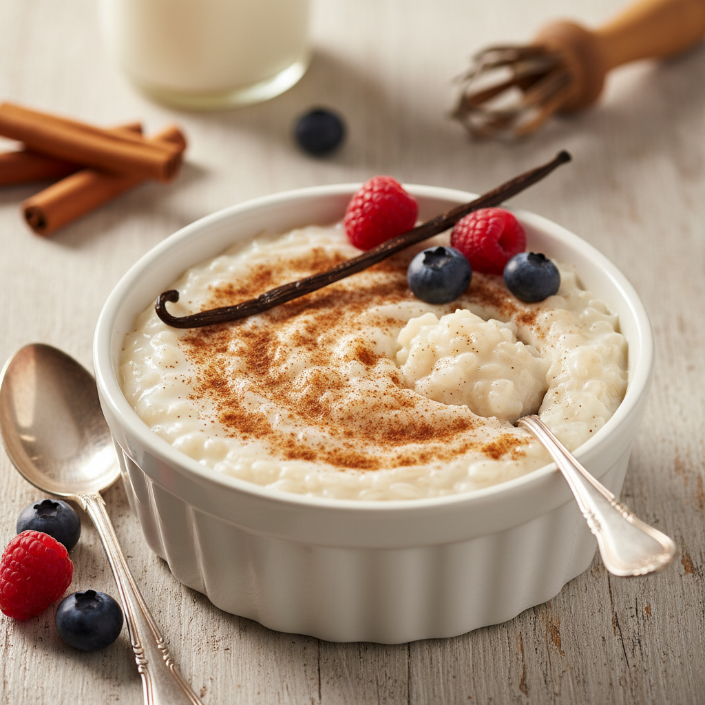 Recette riz lait maison : le dessert réconfortant que toute la famille adore