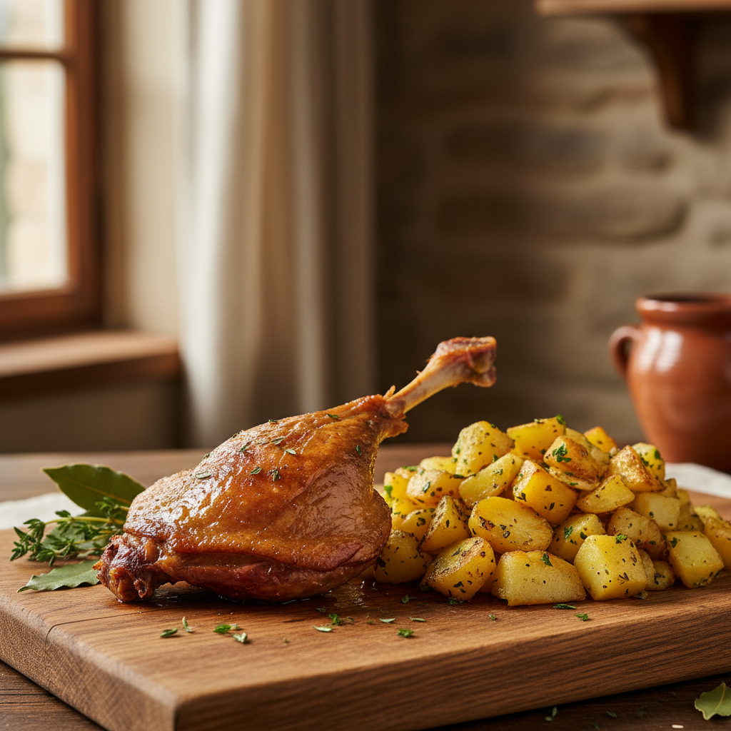 Recette confit de canard maison : la technique authentique pour une viande fondante