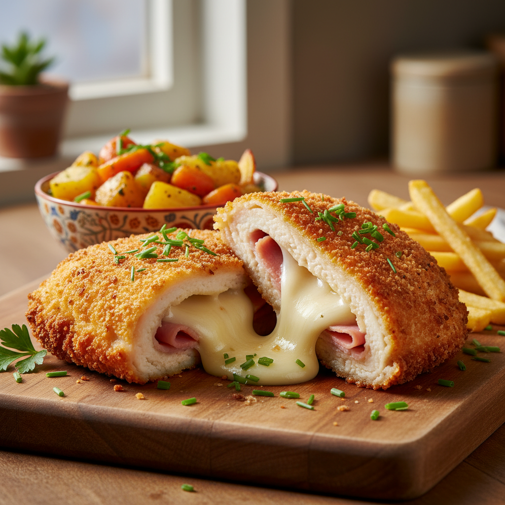 Recette cordon bleu maison : les secrets d’un plat croustillant et fondant