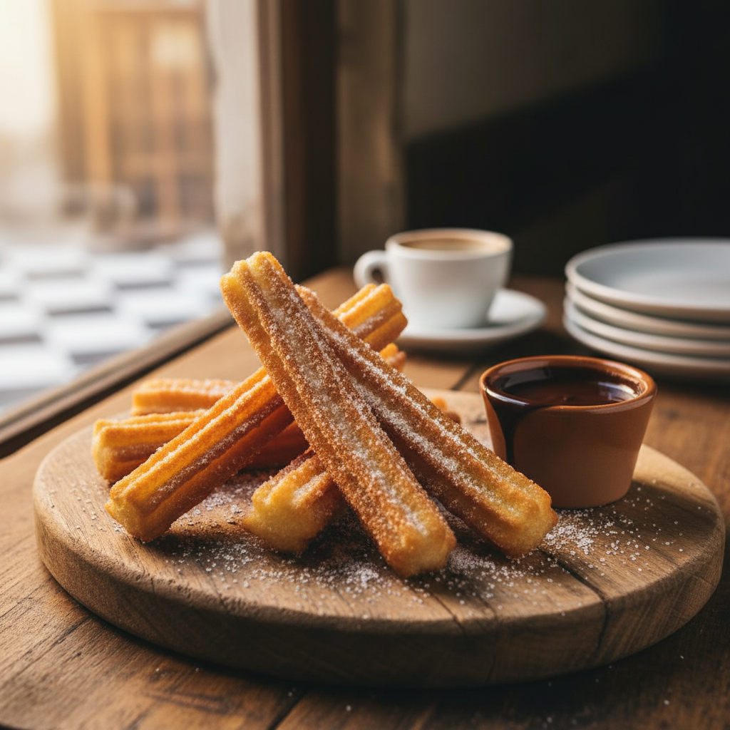 Recette churros espagnol authentique : la technique des bergers pour des bâtonnets dorés parfaits