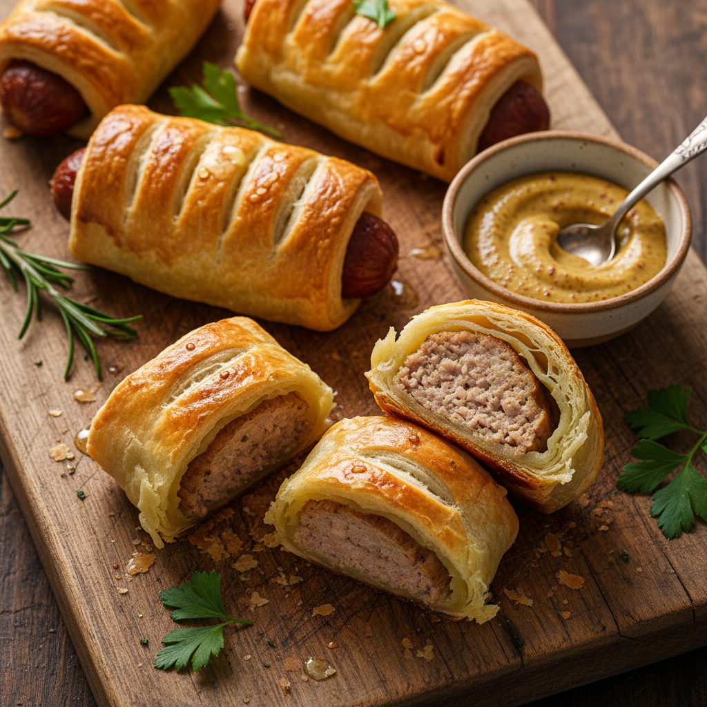 Recette feuilleté saucisse : le guide complet pour des bouchées croustillantes