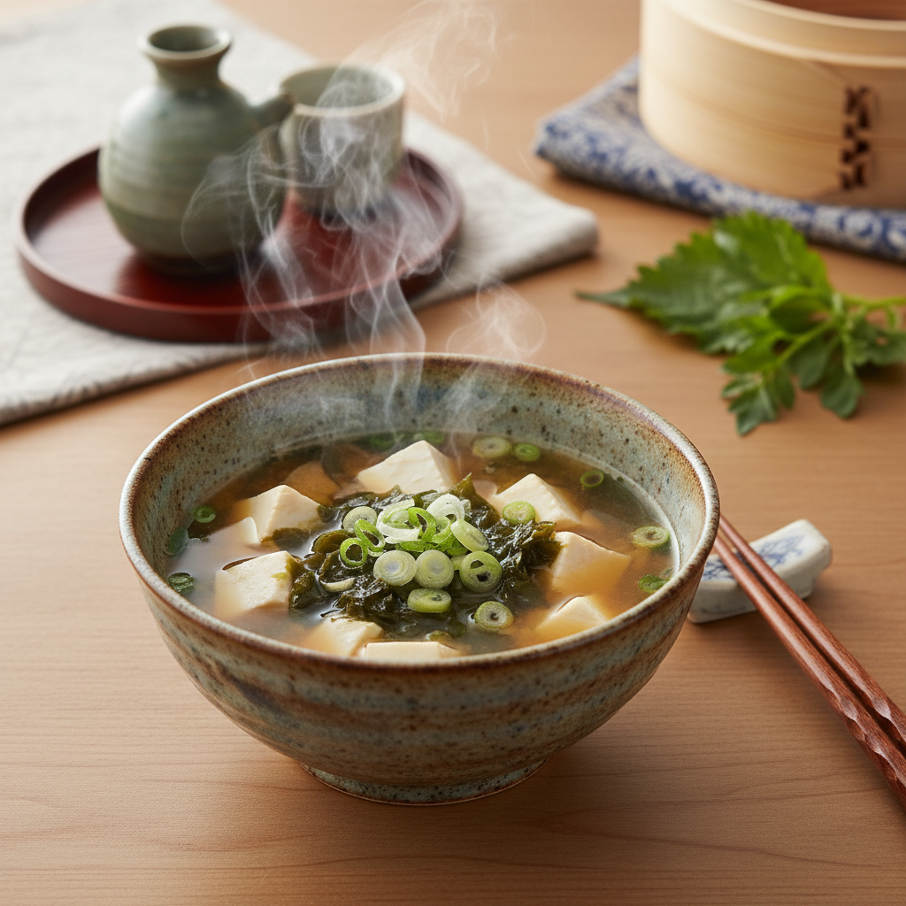 Recette bouillon miso maison : la soupe japonaise authentique en 15 minutes