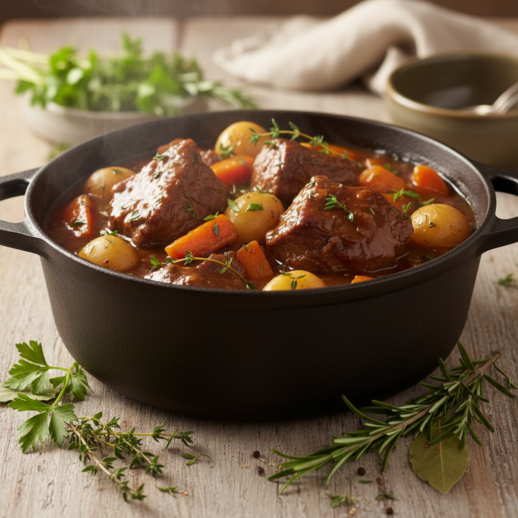Recette ragoût veau : maîtrisez ce plat mijoté fondant en 2h chrono