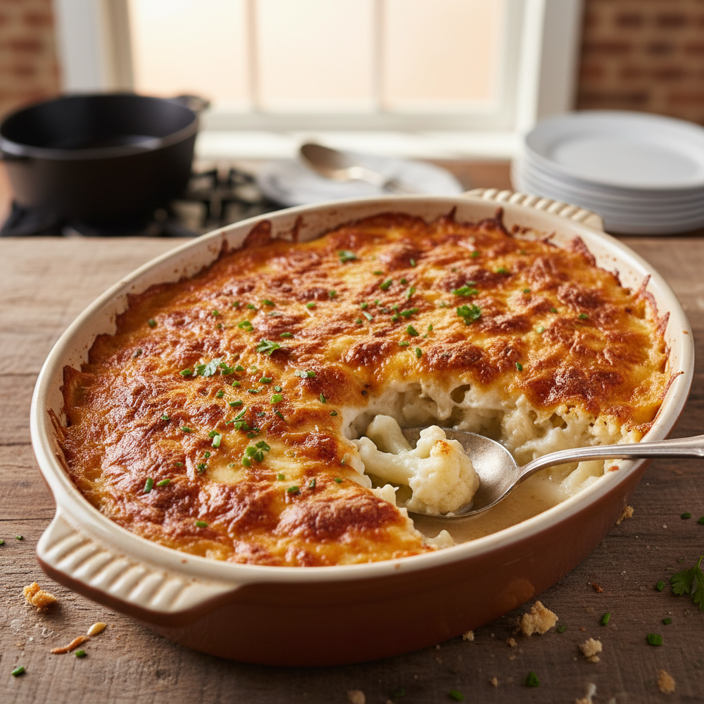 Recette gratin chou fleur : la technique infaillible pour le réussir à coup sûr