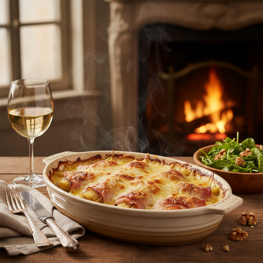 Recette gratin endive au jambon : le guide complet pour un plat réconfortant