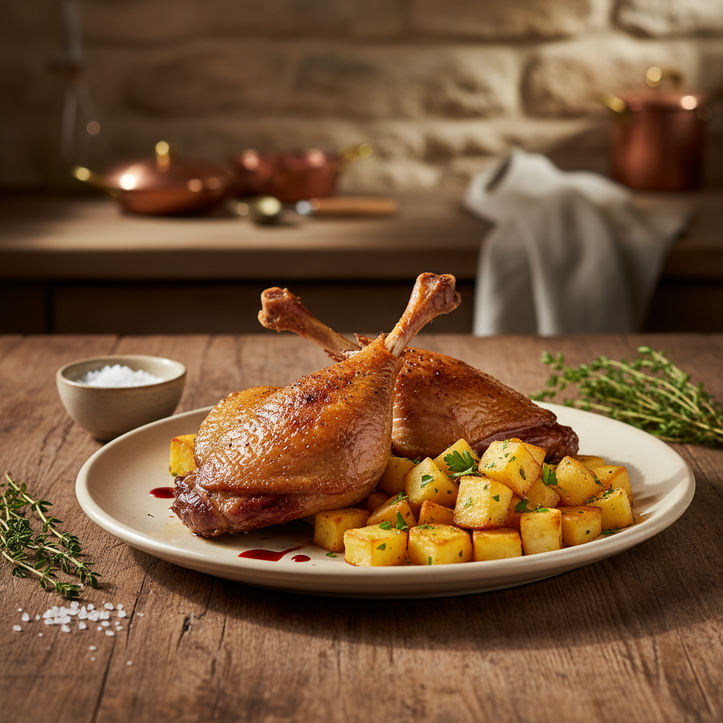 Recette confit canard : la méthode traditionnelle pour une viande fondante