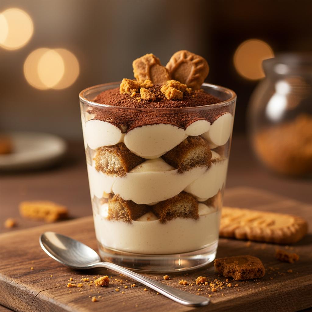 Recette tiramisu spéculoos : le dessert italien aux biscuits belges