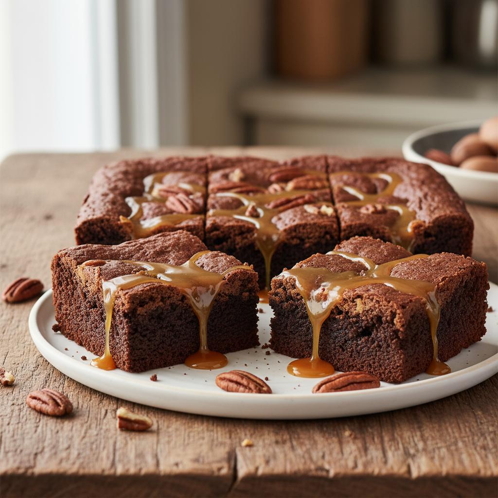 Recette brownie caramel : le dessert fondant qui fait craquer