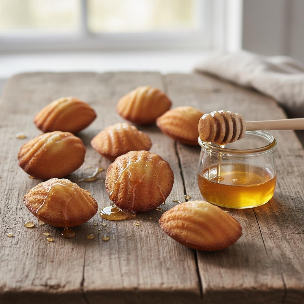 Recette madeleine au miel : la technique pour des gâteaux moelleux