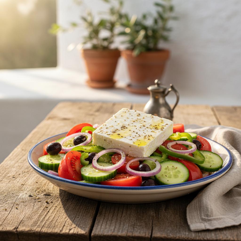 Recette salade grecque : la vraie version traditionnelle