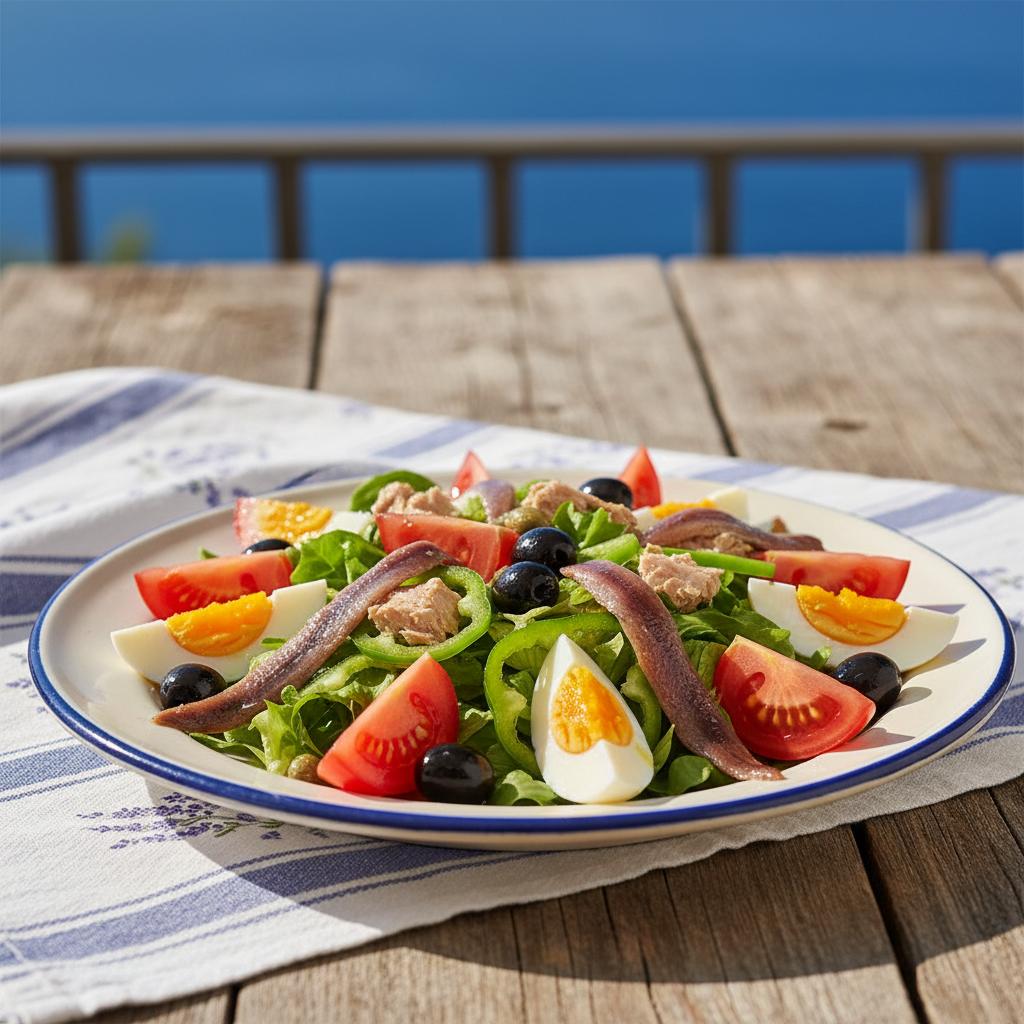 Salade niçoise : la vraie recette traditionnelle du Sud