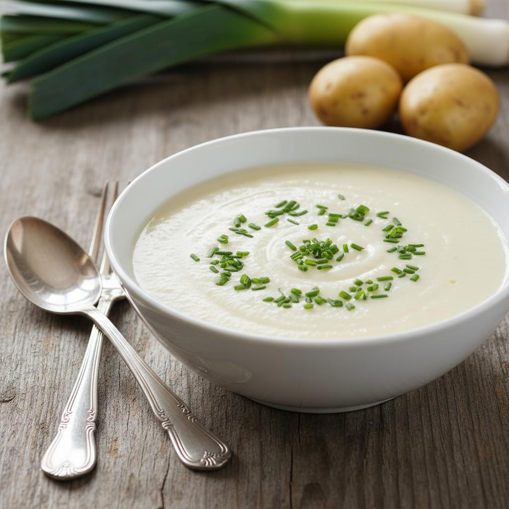Recette vichyssoise froide : le velouté glacé aux poireaux