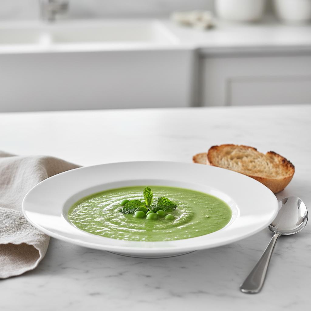 Velouté de petits pois : la recette express qui fait mouche