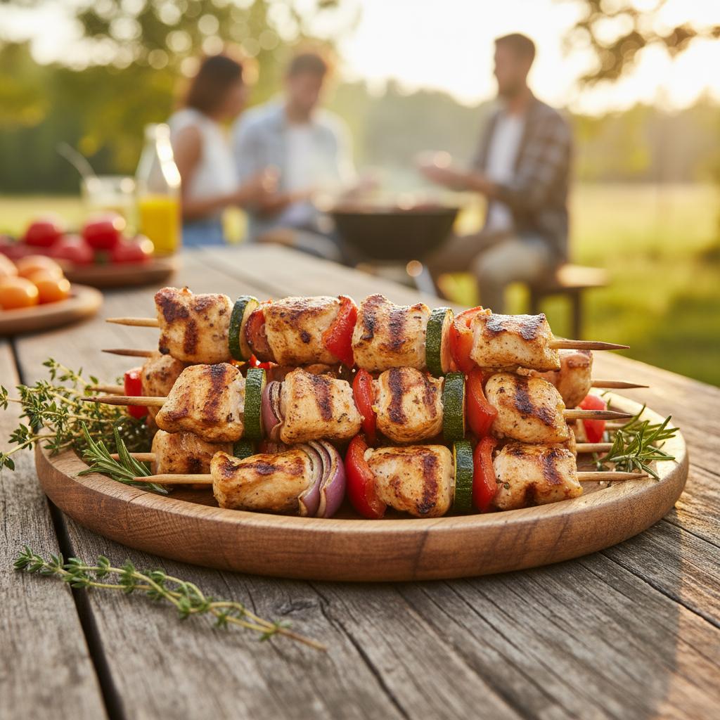 Recette brochette poulet : marinade, cuisson et astuces pratiques