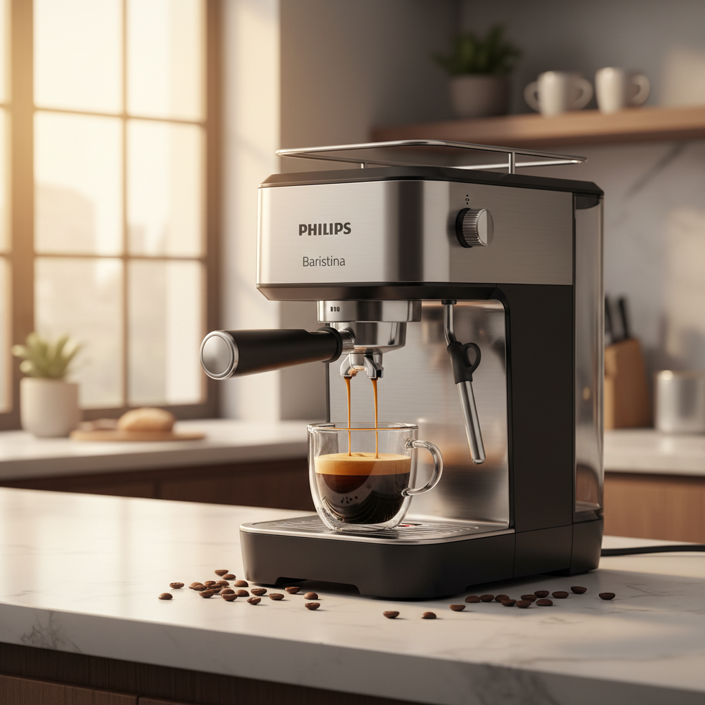 Cette machine à 299€ combine automatique et porte-filtre comme un vrai barista
