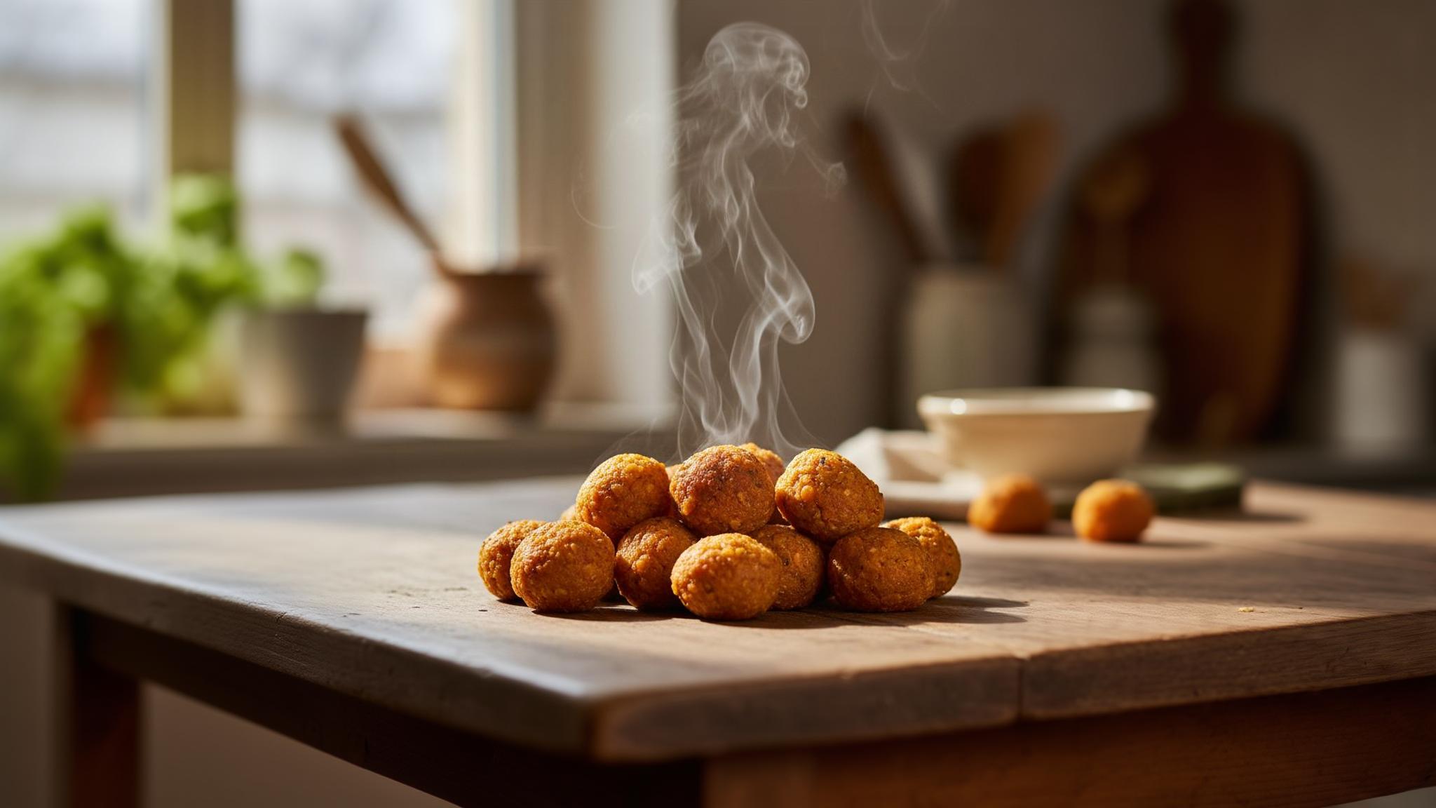 Ces boulettes de lentilles corail gardent leur moelleux même après congélation