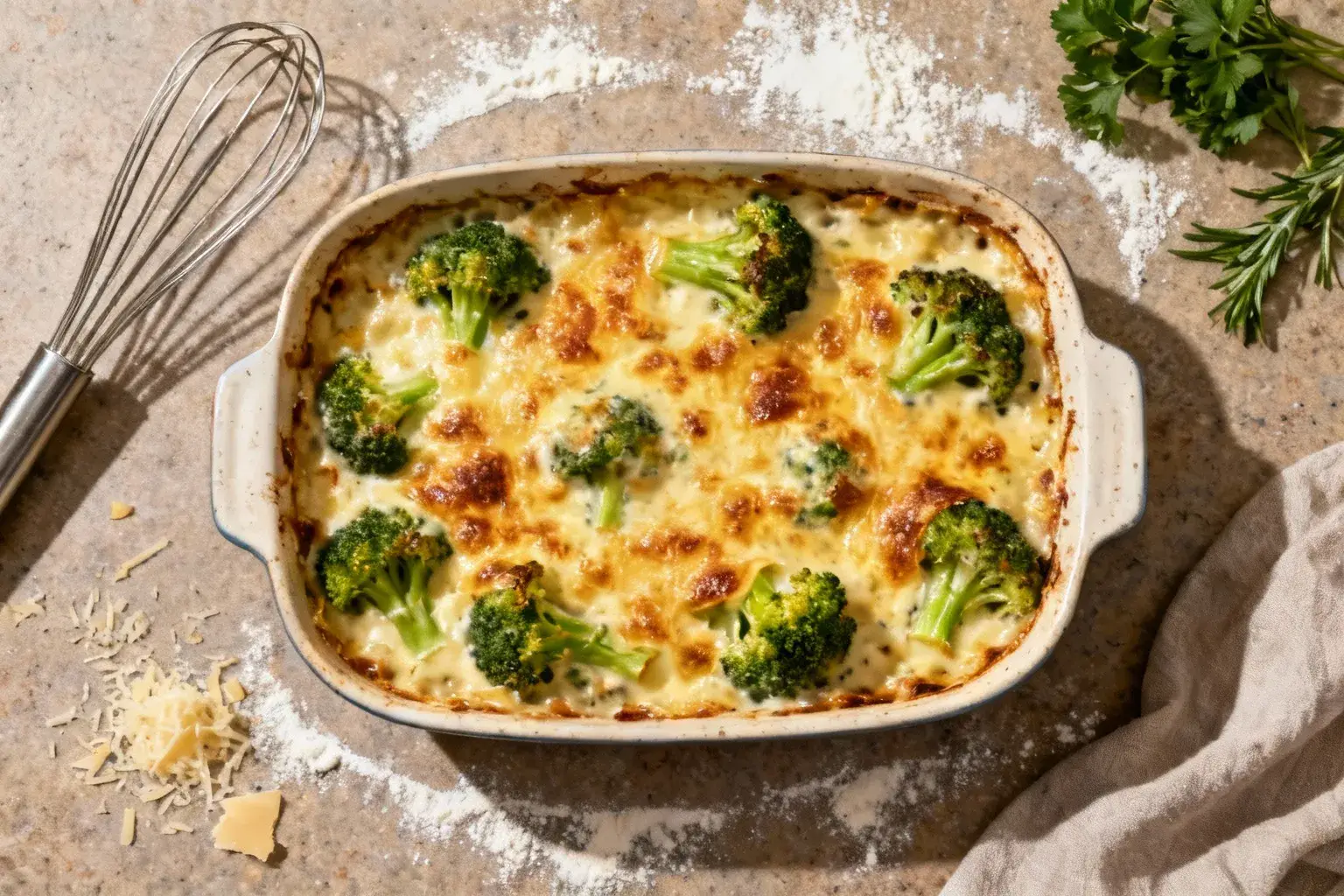 Oubliez la béchamel classique : cette technique des chefs sublime le brocoli