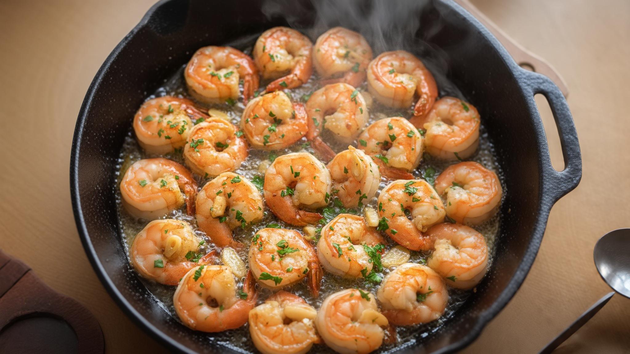 Crevettes à l’ail : la recette facile qui met tout le monde d’accord