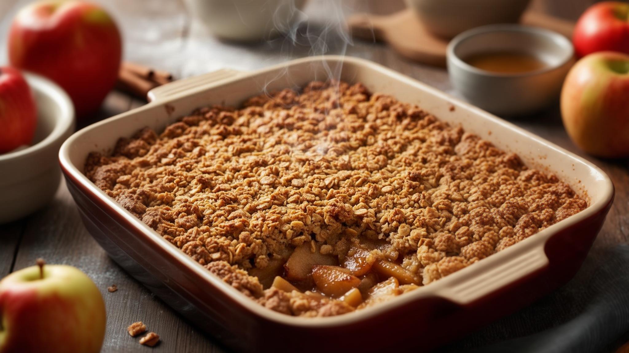 Ces fibres transforment votre crumble pommes-avoine en réconfort qui dure 3 heures