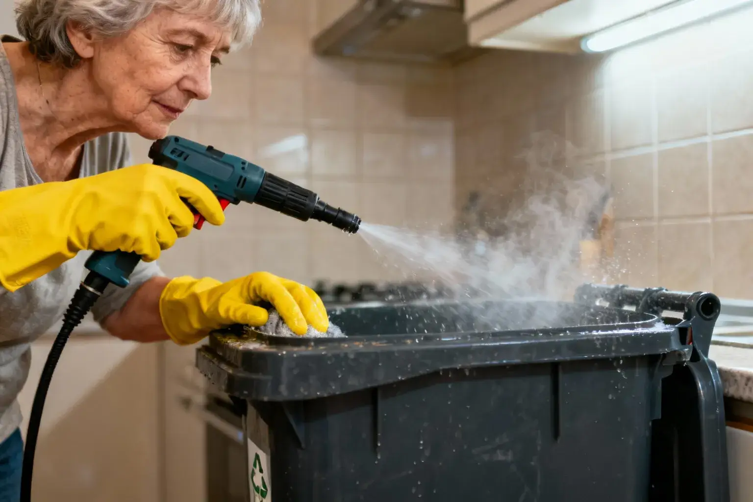 15 minutes avec cette méthode éliminent 99% des bactéries de vos poubelles de tri
