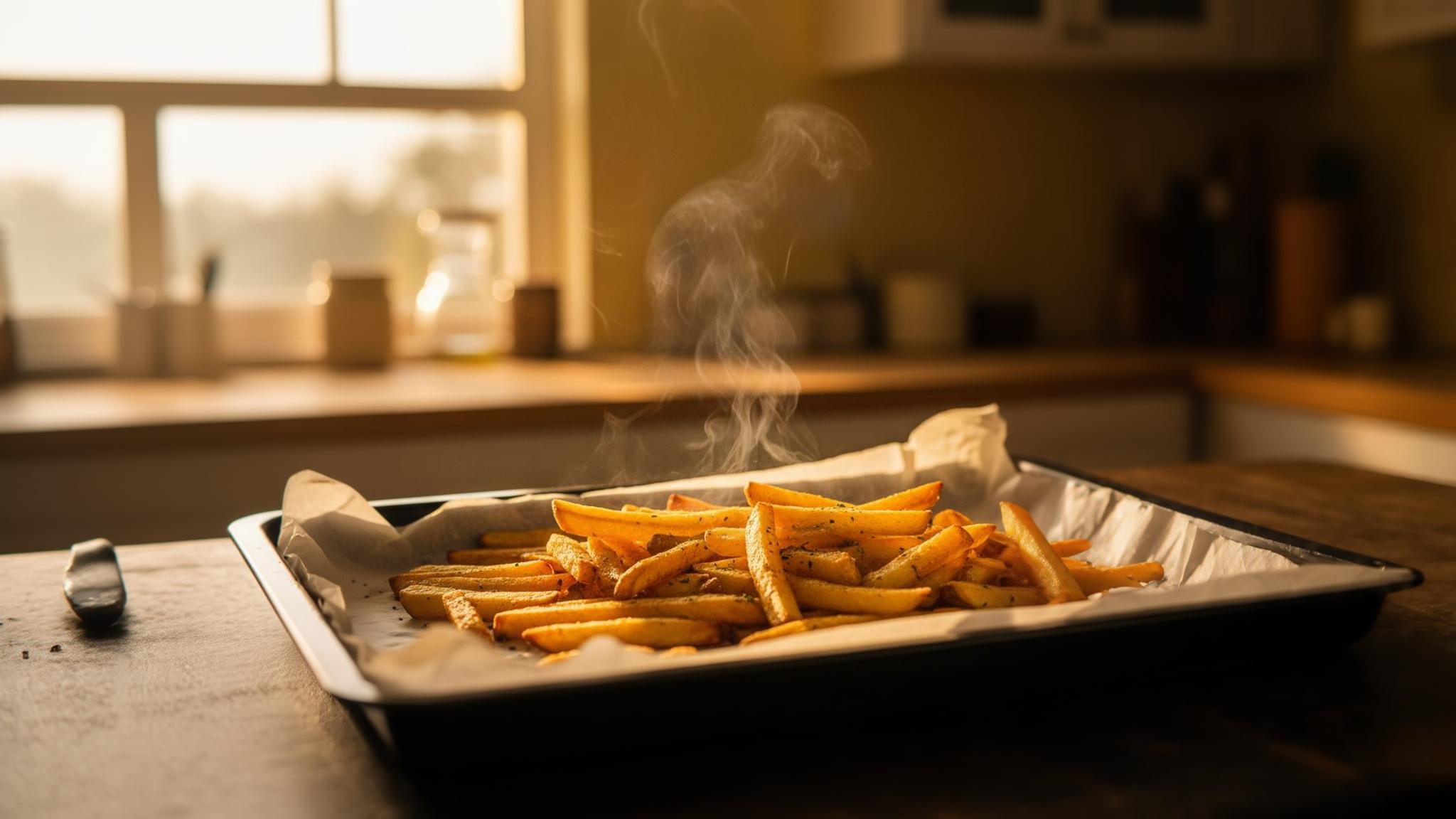 220°C pendant 20 minutes : cette technique change tout pour des frites croustillantes