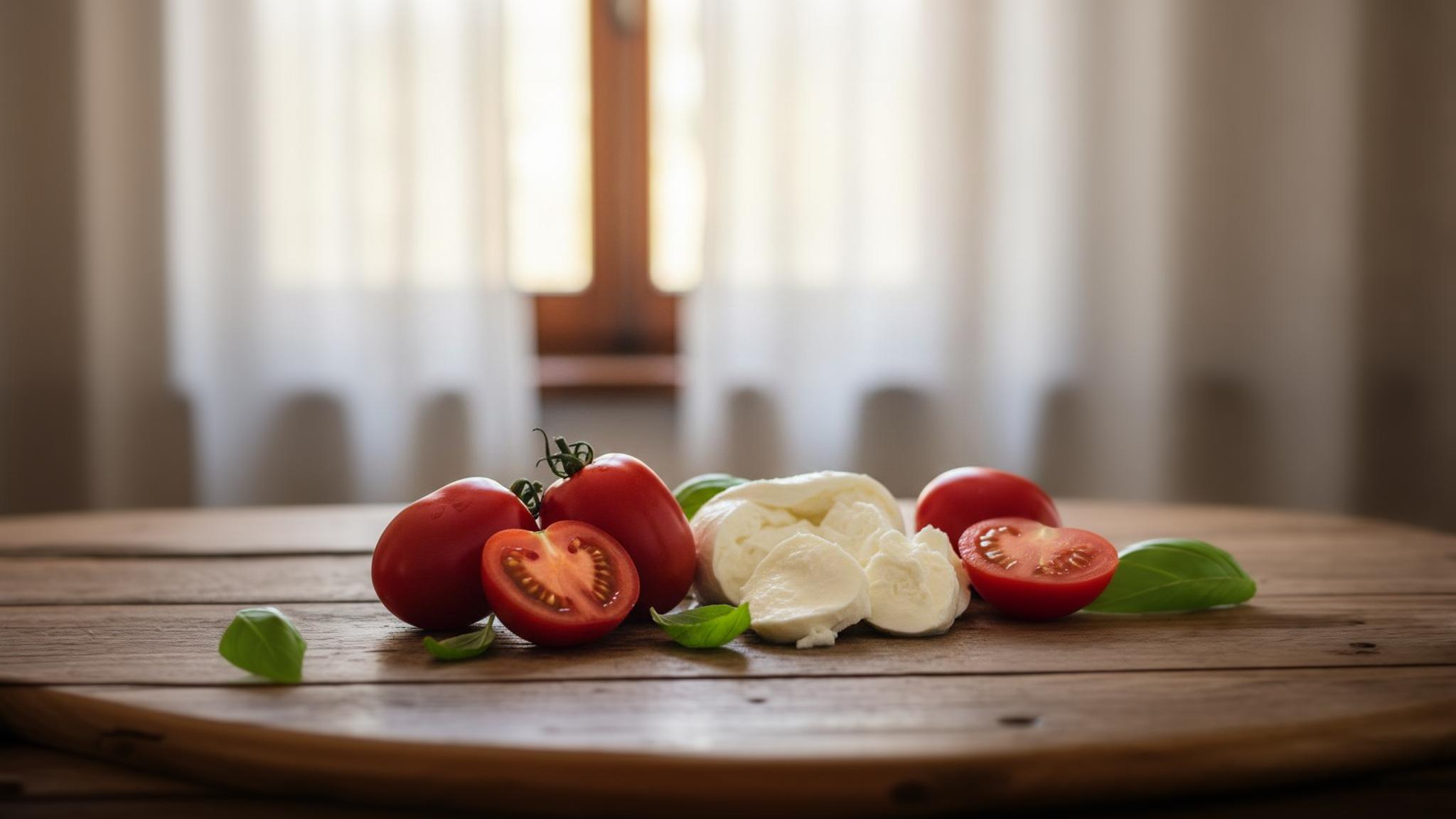 En Campanie, cette mozzarella se marie aux tomates comme nulle part ailleurs
