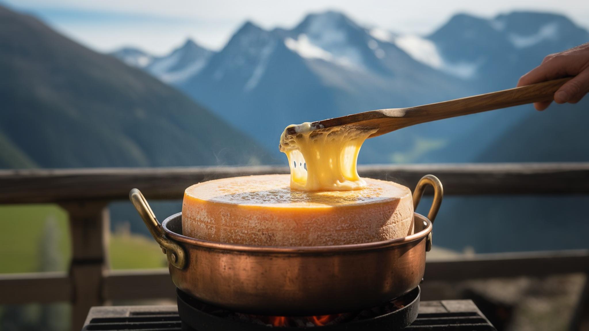 Dans ce canton suisse, ils font fondre la raclette selon des règles inchangées depuis 2400 ans