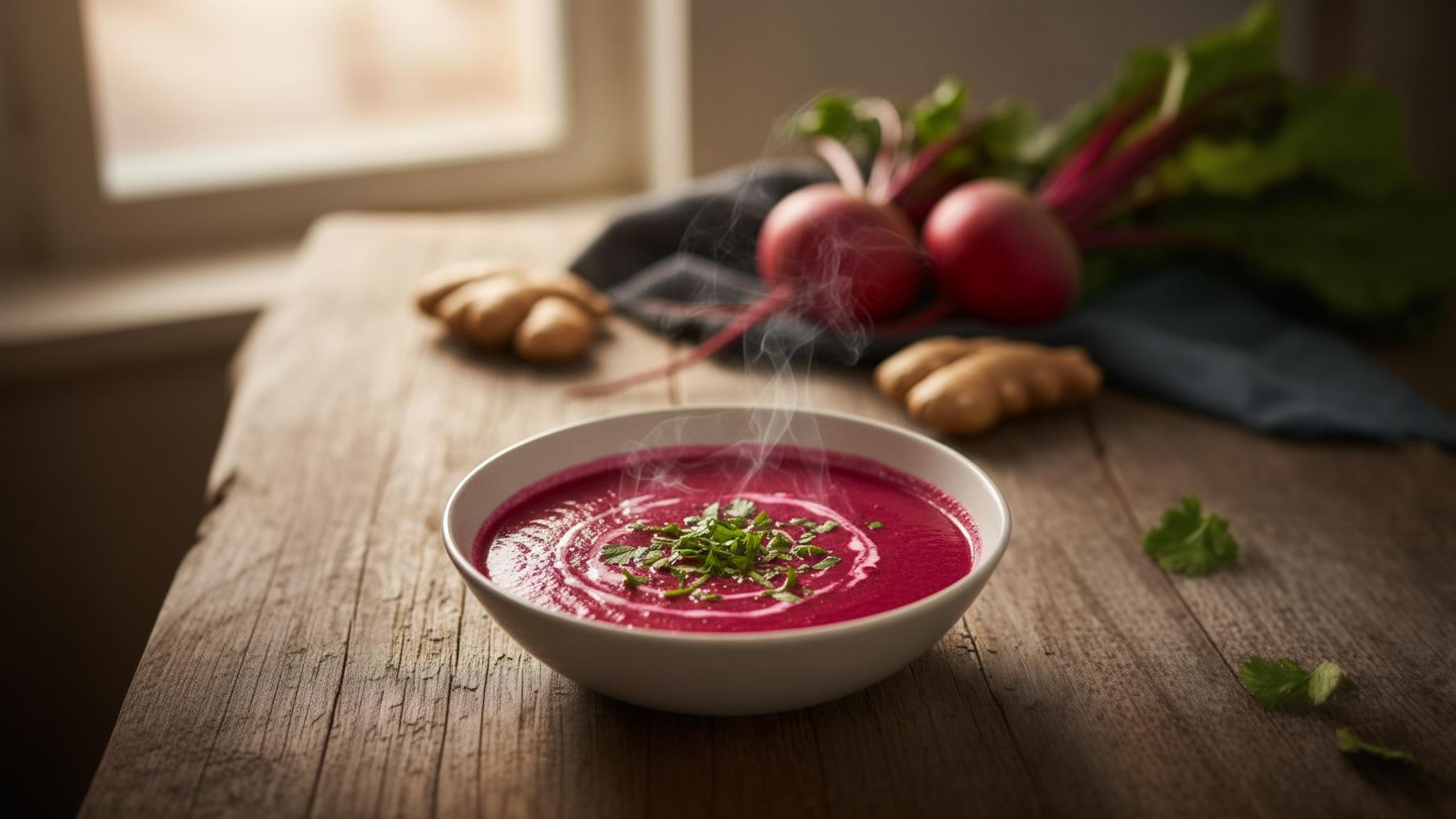 La seule soupe qui booste circulation ET métabolisme avec seulement 2 racines