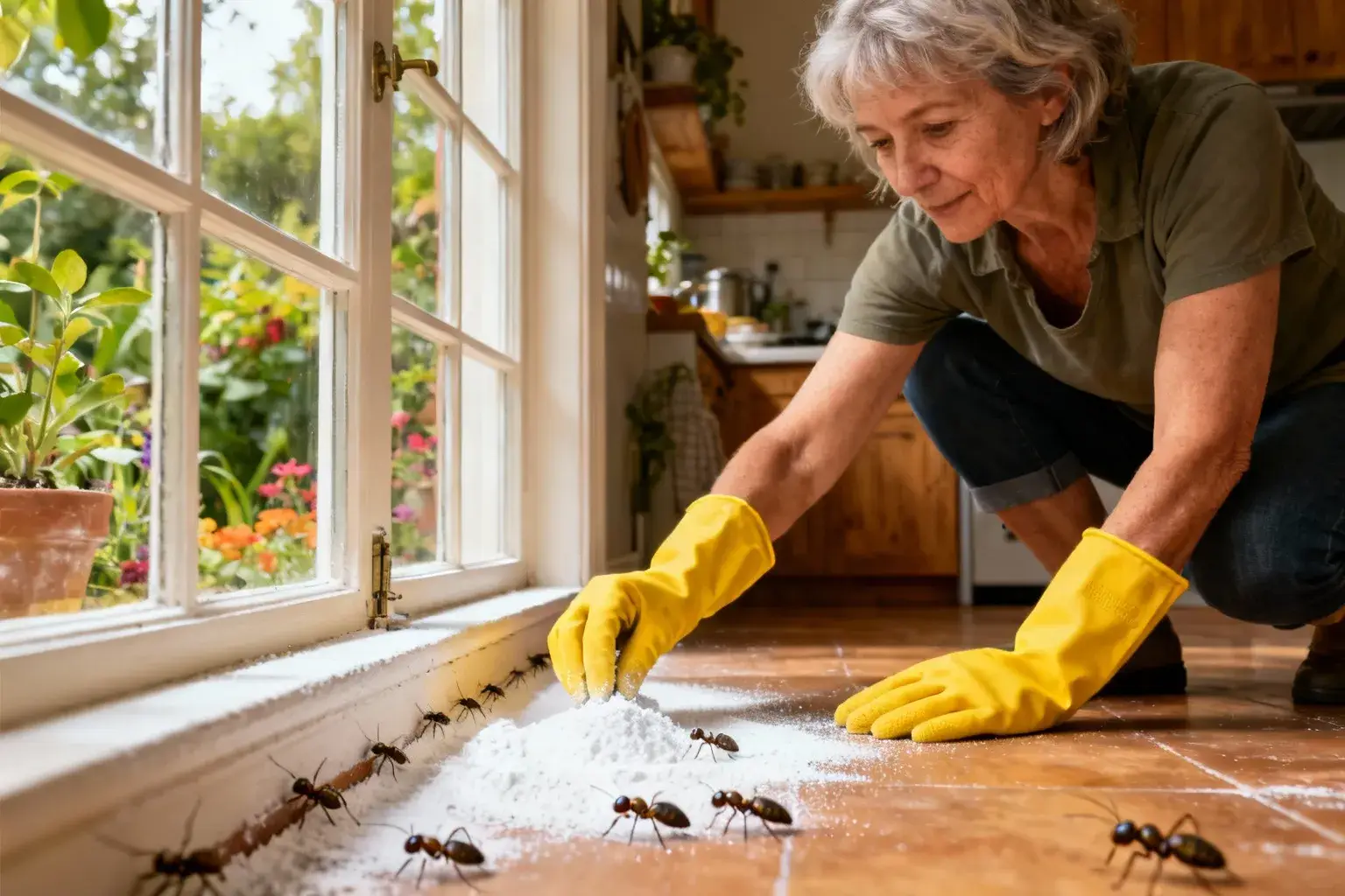 Cette méthode de jardinier bio repousse les fourmis en perturbant leurs phéromones