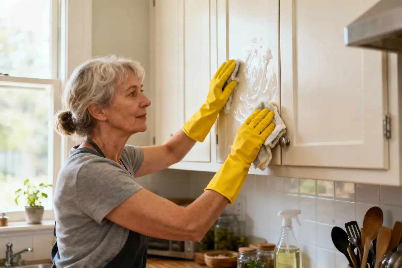 Dans les cuisines françaises, cette recette dégraisse 5 matériaux avec 3 ingrédients