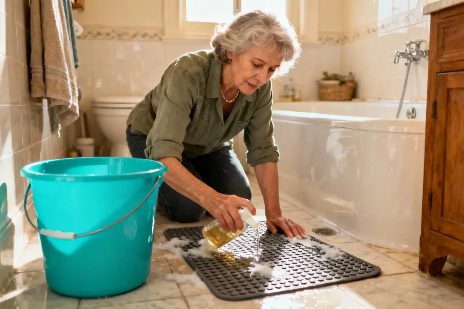 En 7 jours maximum cette méthode préserve votre tapis antidérapant sans l’abîmer