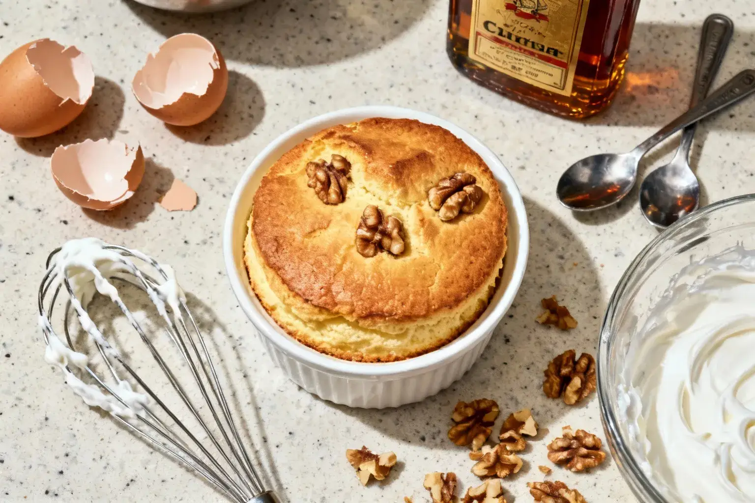 Cette technique de grand chef rend votre soufflé aux noix parfait à tous les coups