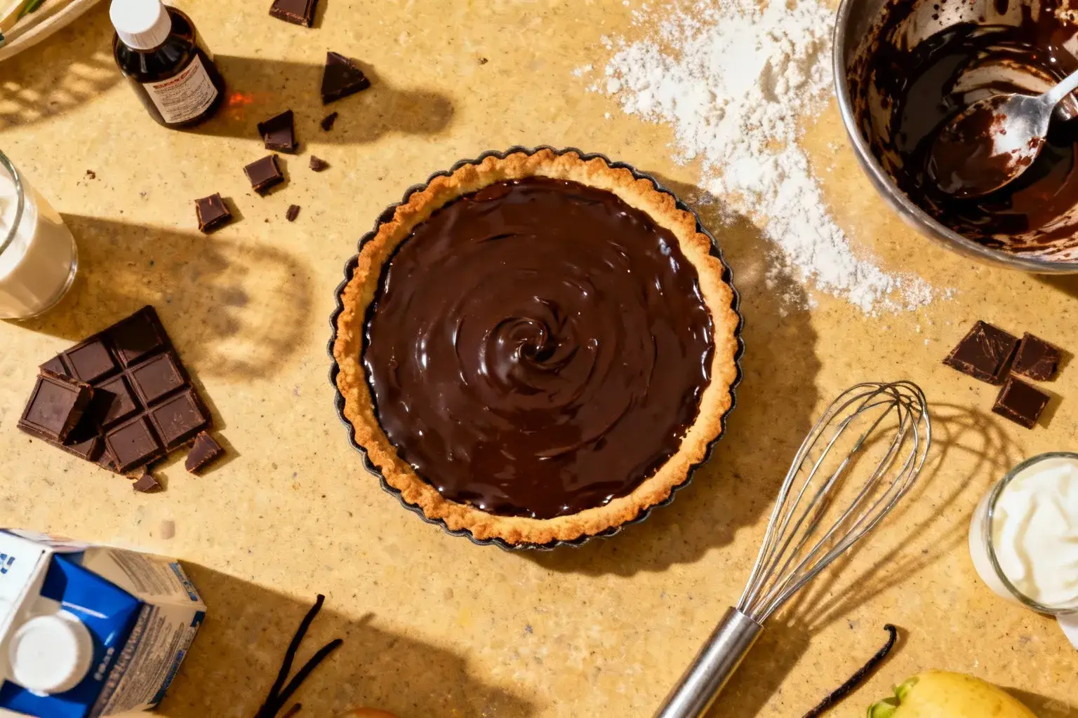 Cette tarte au chocolat de Frédéric Anton révèle 25 vérités qui surprennent les palais